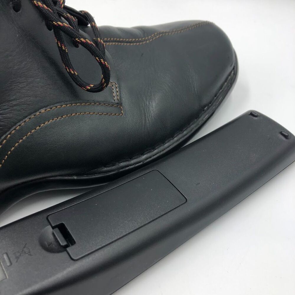 Cole Haan Men's Black Square Toe Lace Up Business Casual Comfort Size 9.5M - Picture 14 of 14